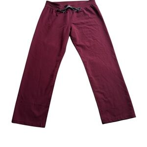 Figs Technical Collection Women’s Medium M/P Scrub Pants Maroon